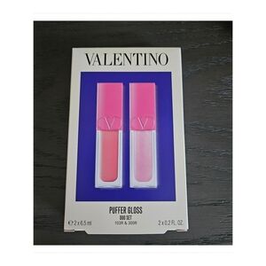 Valentino Pink Puffer Gloss Duo Set 103R & 300R
